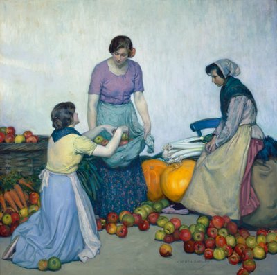 Appels, ca. 1914 door Myron G. Barlow